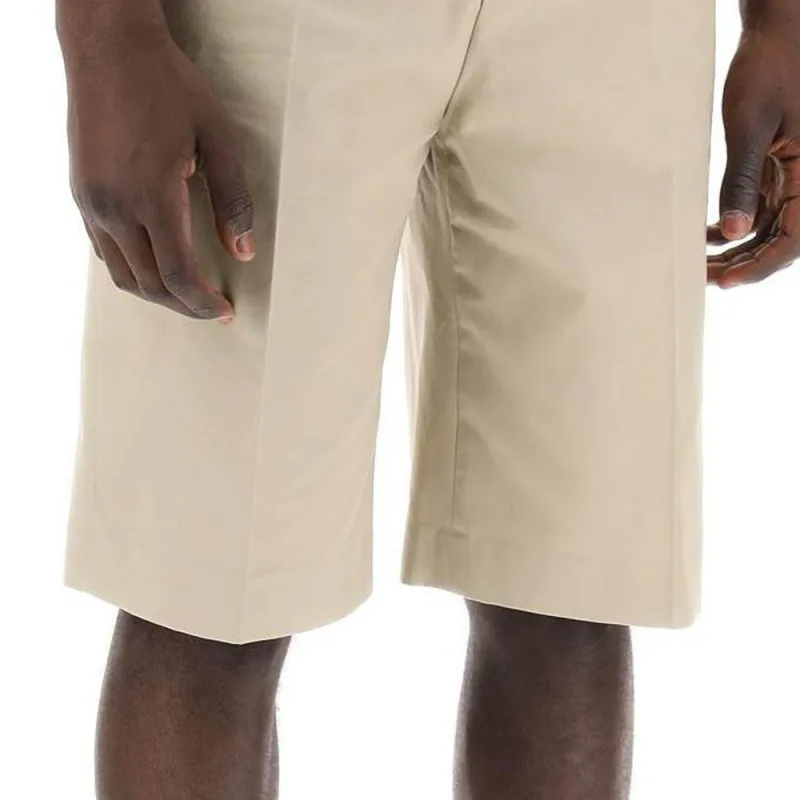 Ferragamo Pressed Crease Tailored Bermuda Shorts-3
