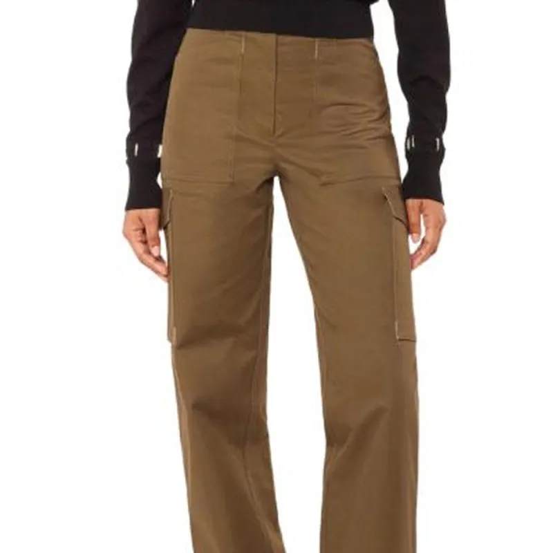 Paco Rabanne Mid Rise Straight Leg Pants-5