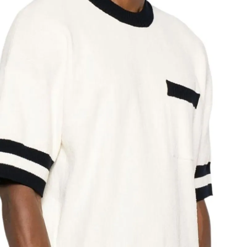 Golden Goose Striped Edge Knitted Sweater-4