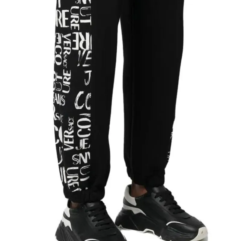 VERSACE JEANS COUTURE Logo-print Cotton Track Pant-5