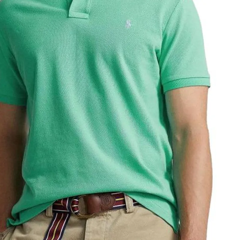 Polo Ralph Lauren Polo Shirts Men Light Green-5