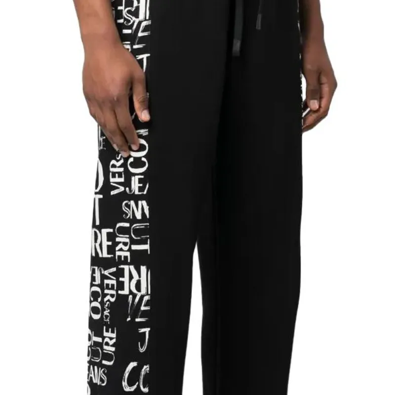 VERSACE JEANS COUTURE Logo-print Cotton Track Pant-6