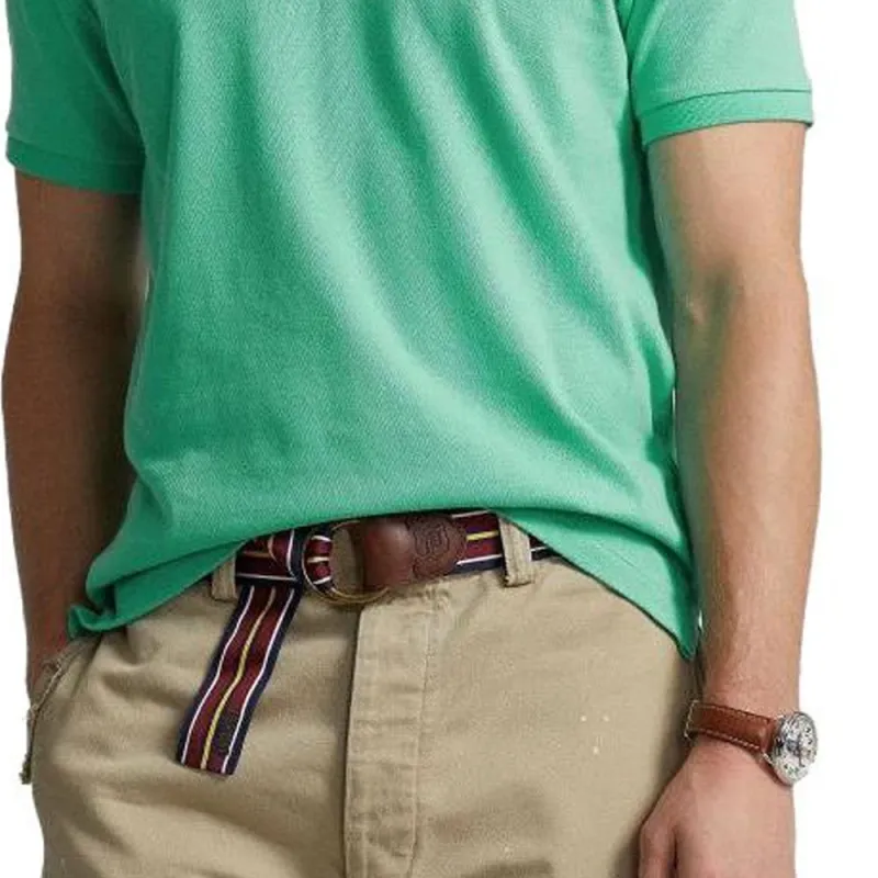 Polo Ralph Lauren Polo Shirts Men Light Green-4