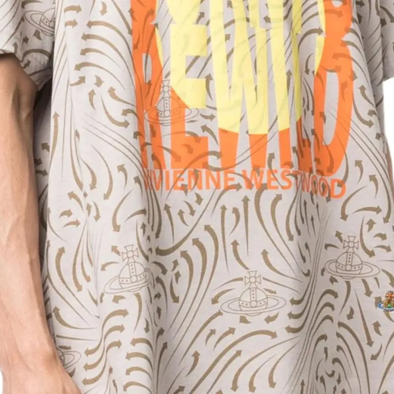 Vivienne Westwood Graphic Printed Crewneck T Shirt-4