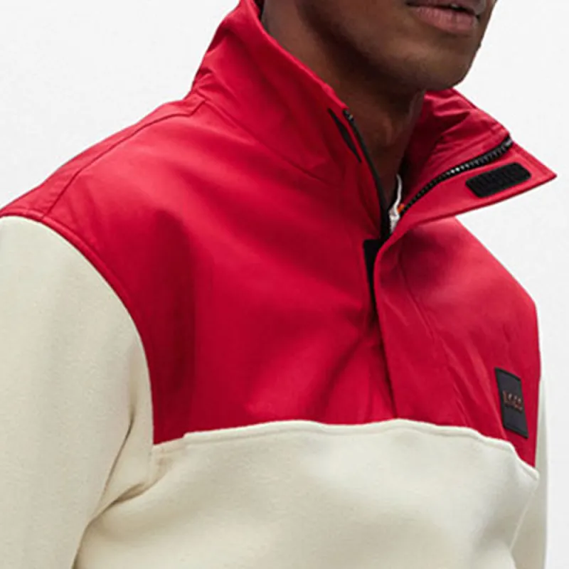 HUGO BOSS Sweatshirts Men Beige-5