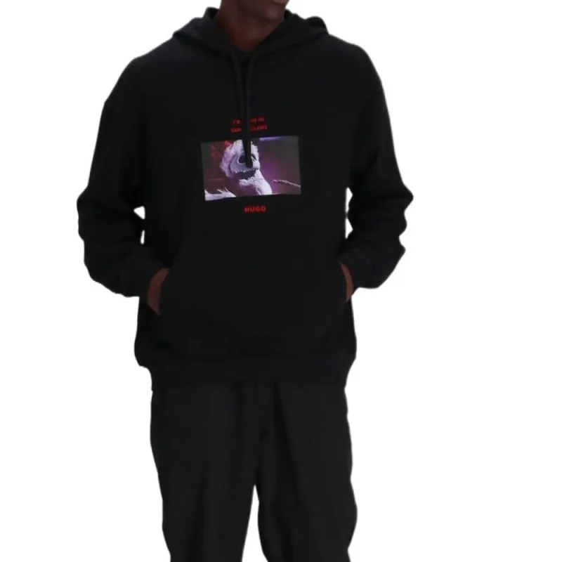 HUGO BOSS Diskellington NBC print Hoodie-2