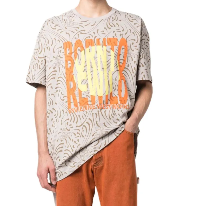 Vivienne Westwood Graphic Printed Crewneck T Shirt-2