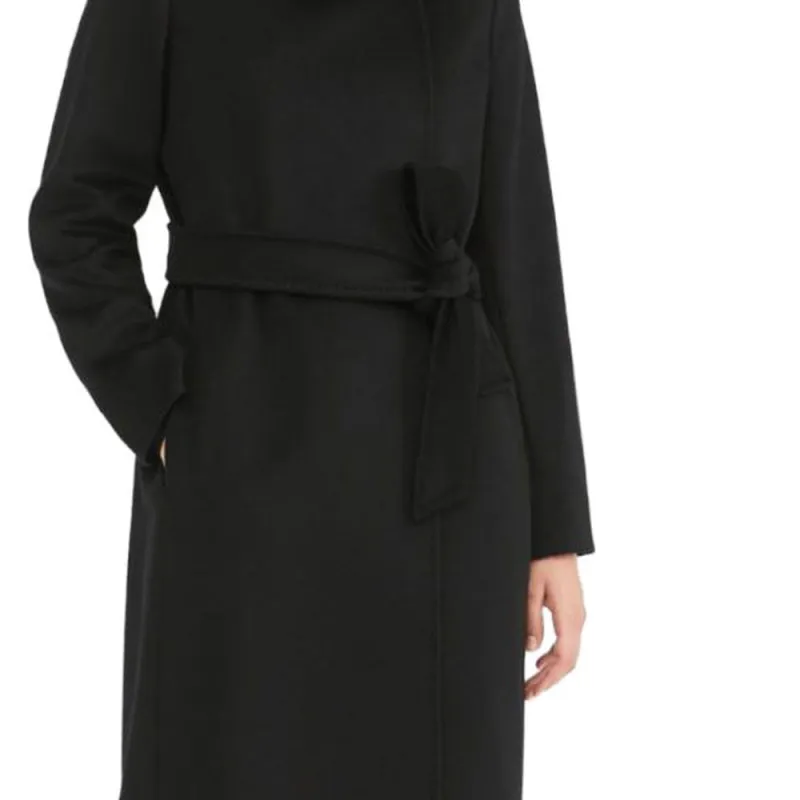 MaxMara Studio Coats Women's Black-5