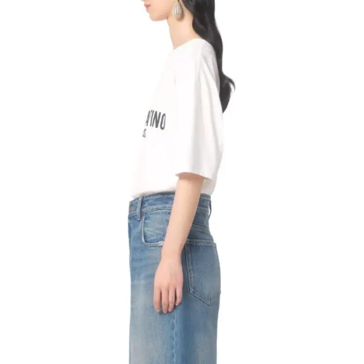 Valentino Chez Valentino Printed Crewneck T Shirt-2