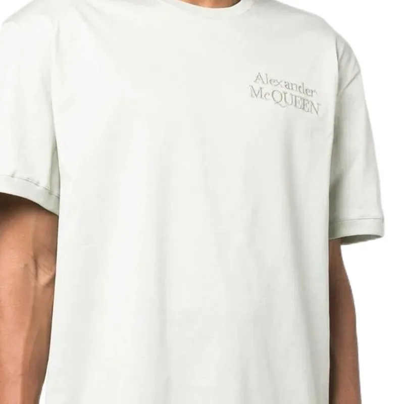 Alexander McQueen T Shirts Men Opal-5