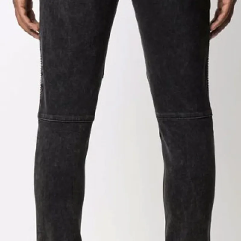 BALMAIN Low-rise Skinny Jeans-4
