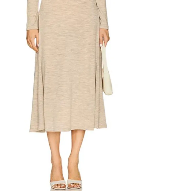 Polo Ralph Lauren Long Sleeved Dress Women's Beige-4