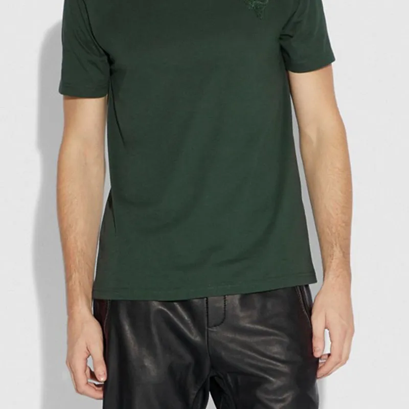 COACH T-Shirts Men Green-4