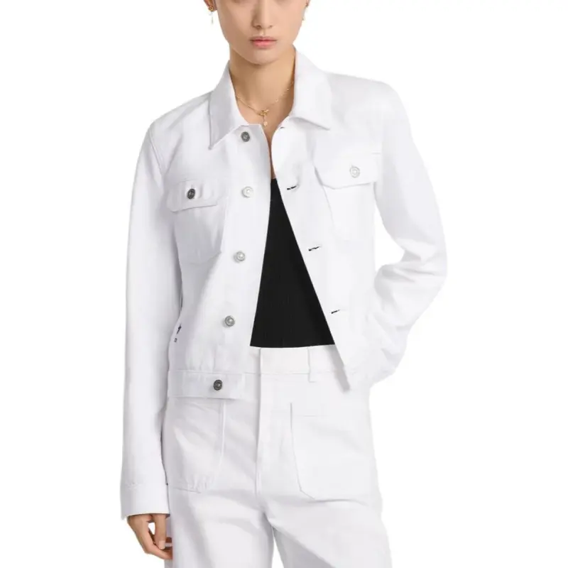 DIOR Denim Jacket Women's White-2