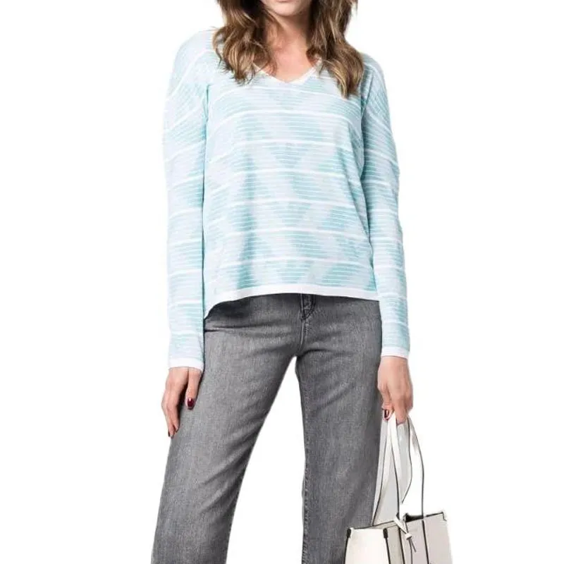 EMPORIO ARMANI Graphic print Scoop neck Jumper-2
