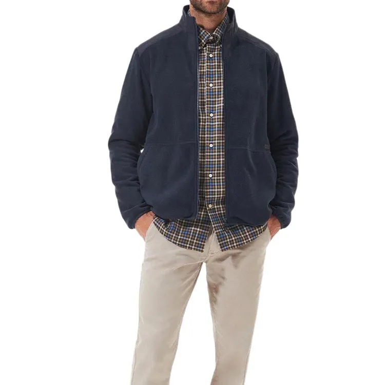 BARBOUR Country Fleece Jacket Jackets Coats Men's Marine Blue-2
