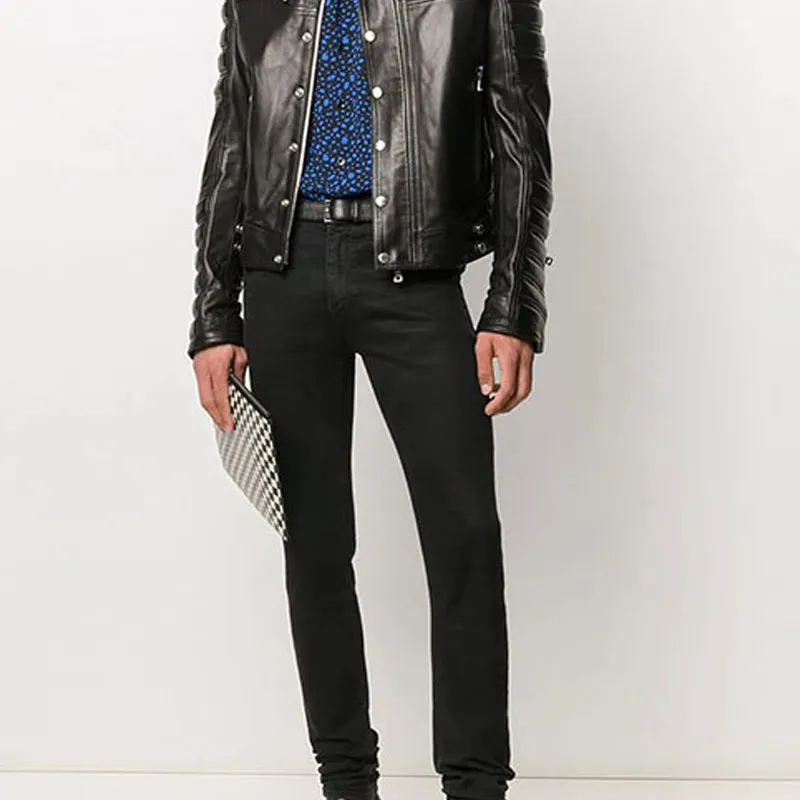BALMAIN Jackets Men Black-5