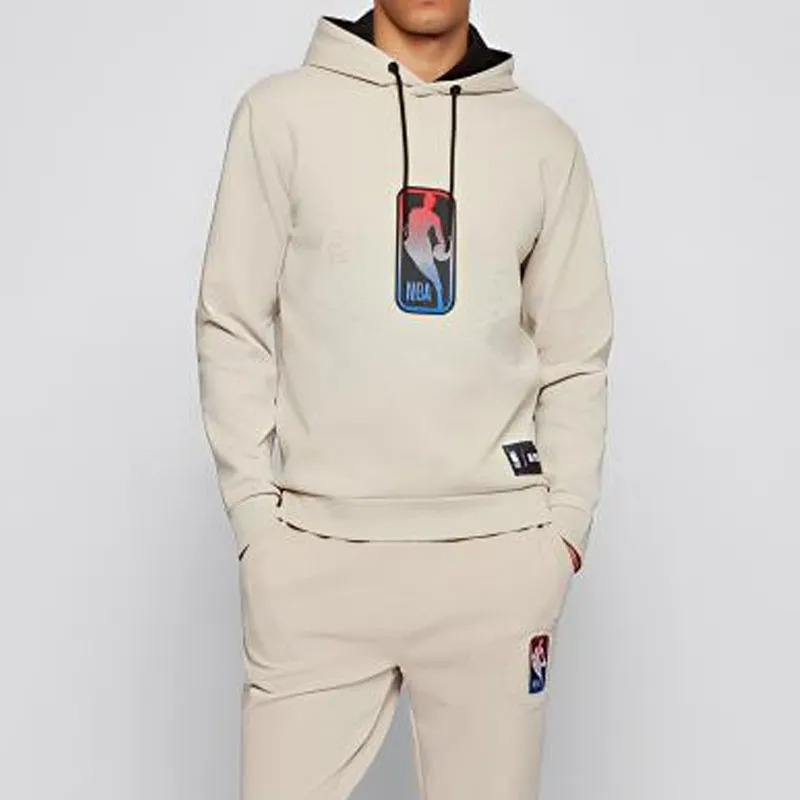 Nba X HUGO BOSS HUGO BOSS X NBA Sweatshirts Men Light Beige-2
