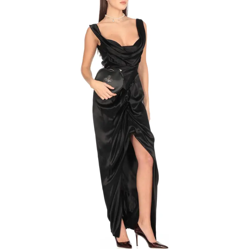 Vivienne Westwood Cowl Neck Sleeveless Dress-3