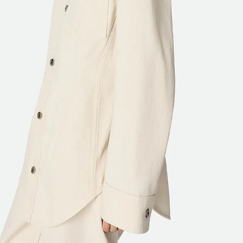 Bottega Veneta SS25 Shirt Women's Ecru-4