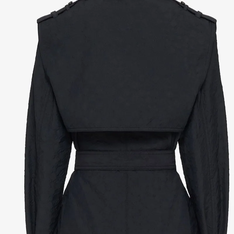 Givenchy SS25 Trench Coat Women's Dark Blue-5