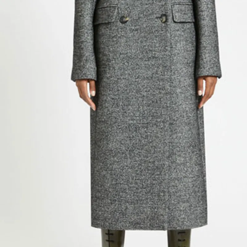 SportMax Coats Women's Gray-4