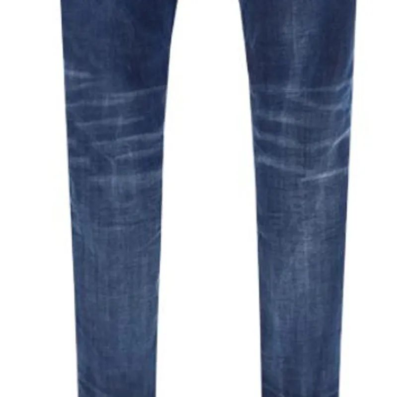 DSQUARED 2 Skater Logo Patch Denim Jeans-5