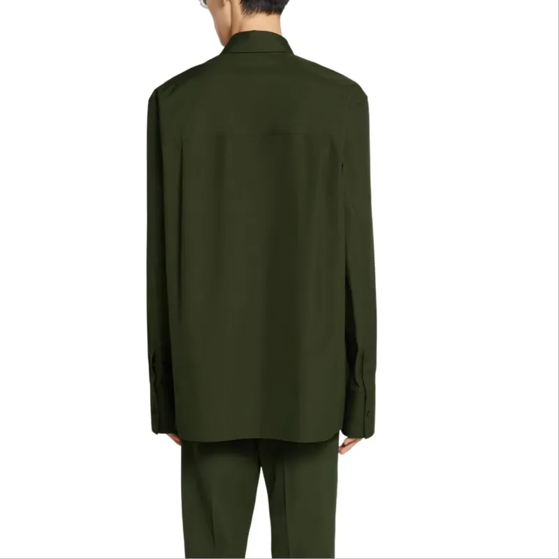 GUCCI Shirts Men Green-2