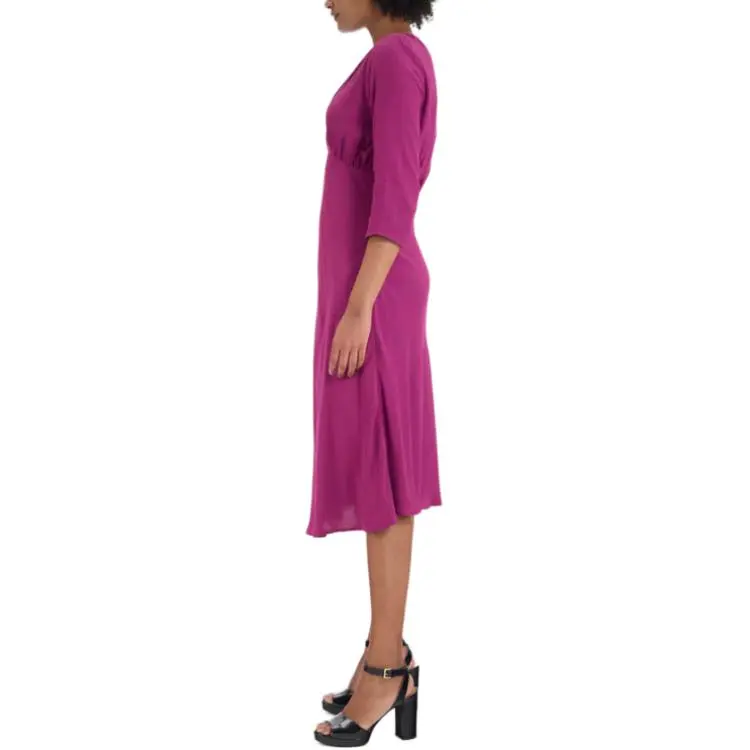 INES DE LA FRESSANGE Long Sleeved Dress Women's Purple-3