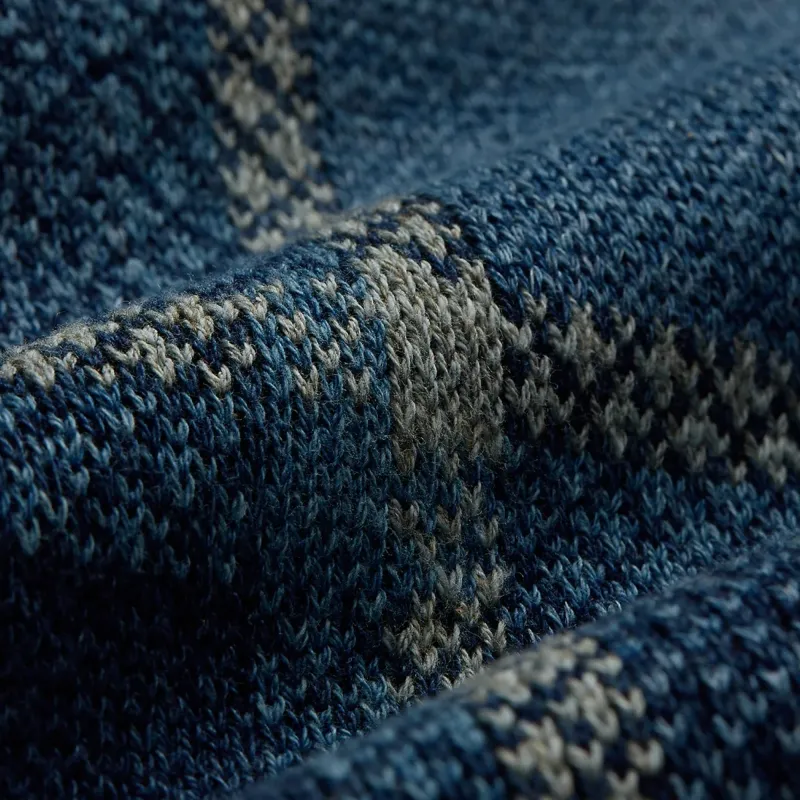 Ralph Lauren Check Jacquard Buttoned Cardigan-3