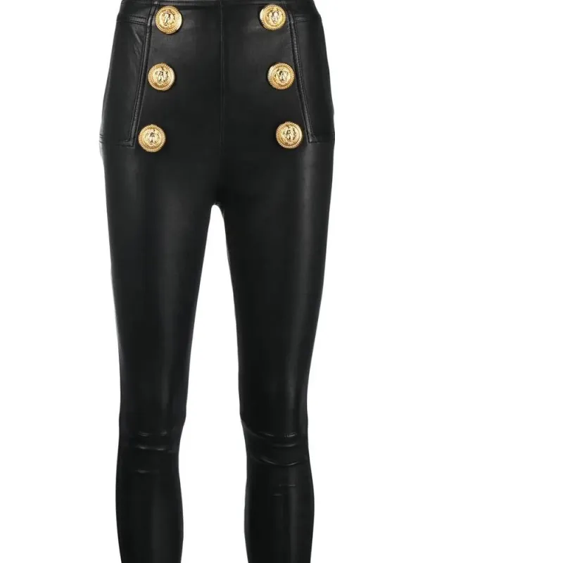 BALMAIN Leggings Women's Black-3