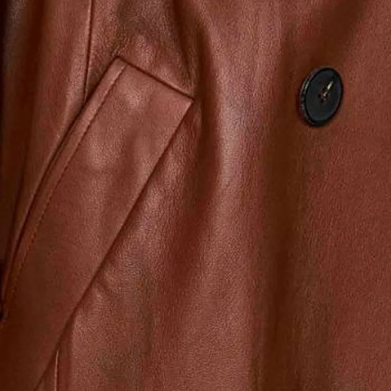 MaxMara Double Breasted Belted Coat-6