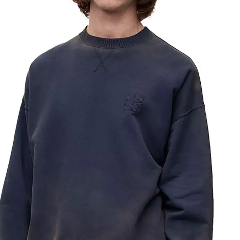 LOEWE Sweatshirts Men Blue-5