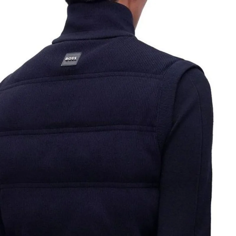 HUGO BOSS Vests Men Dark Blue-4