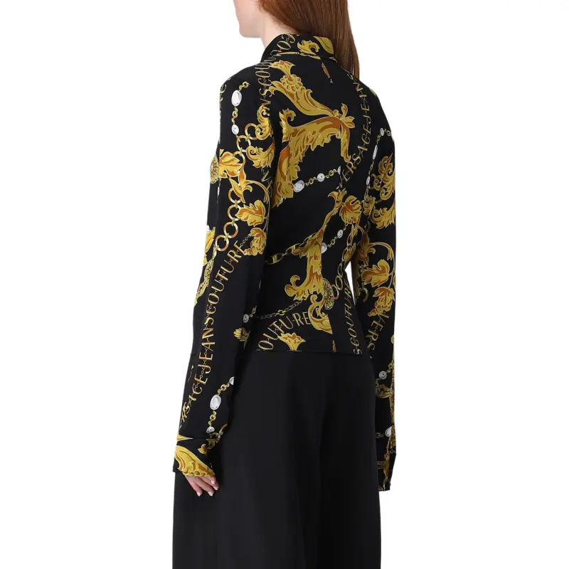 VERSACE JEANS COUTURE Shirts Women's Black-5