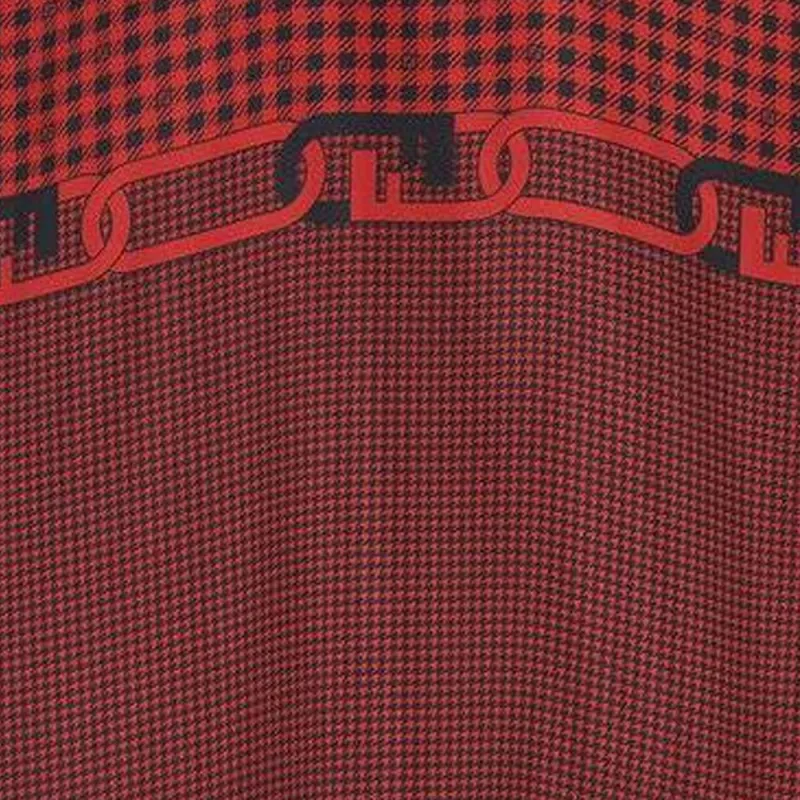 FENDI Shirts Men Red-4