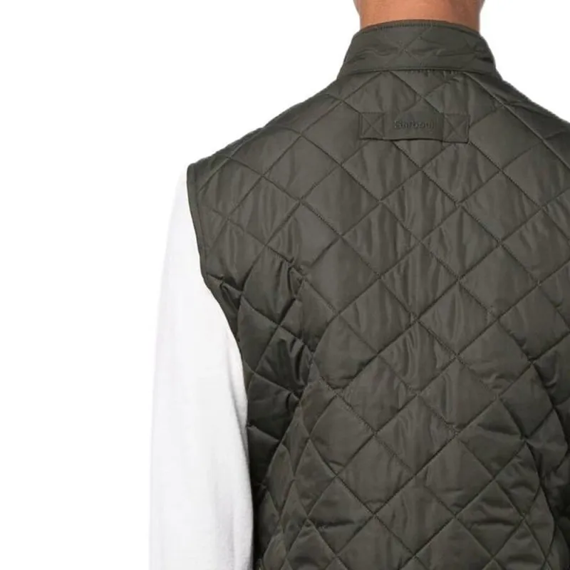 BARBOUR Vests Men Army Green-4