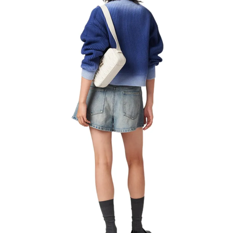 MIU MIU FW23 Sweater Women's Blue-3