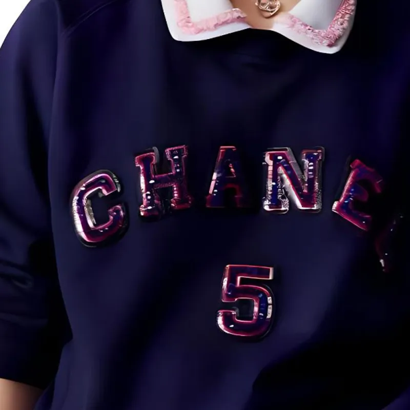 CHANEL Sweatshirt Women's Marine Blue-2
