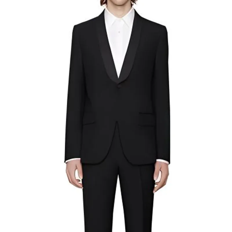 GUCCI Business Suits Men's Black-2