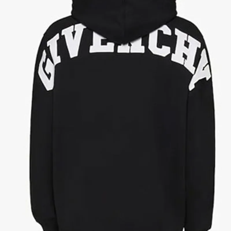 Givenchy Slim Fit Print Hoodie-5