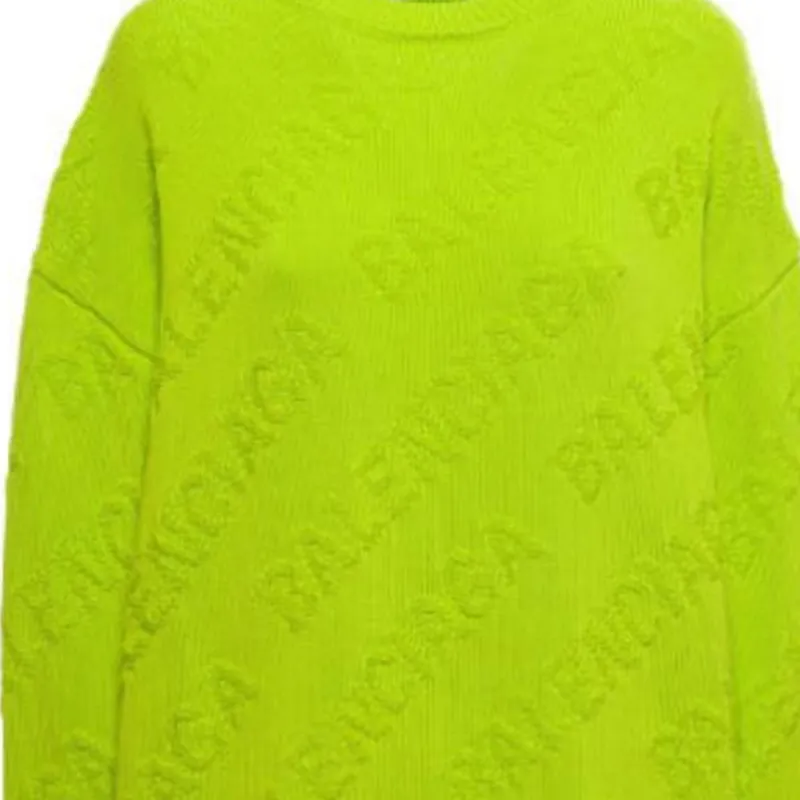 Balenciaga SS22 Sweater Women's Green-6