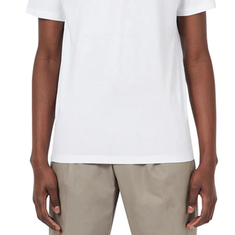 EMPORIO ARMANI Polo Shirts Men White-5