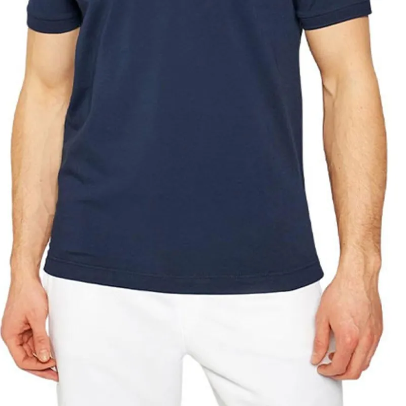EMPORIO ARMANI EA7 SS22 Polo Shirt Men's Blue-3