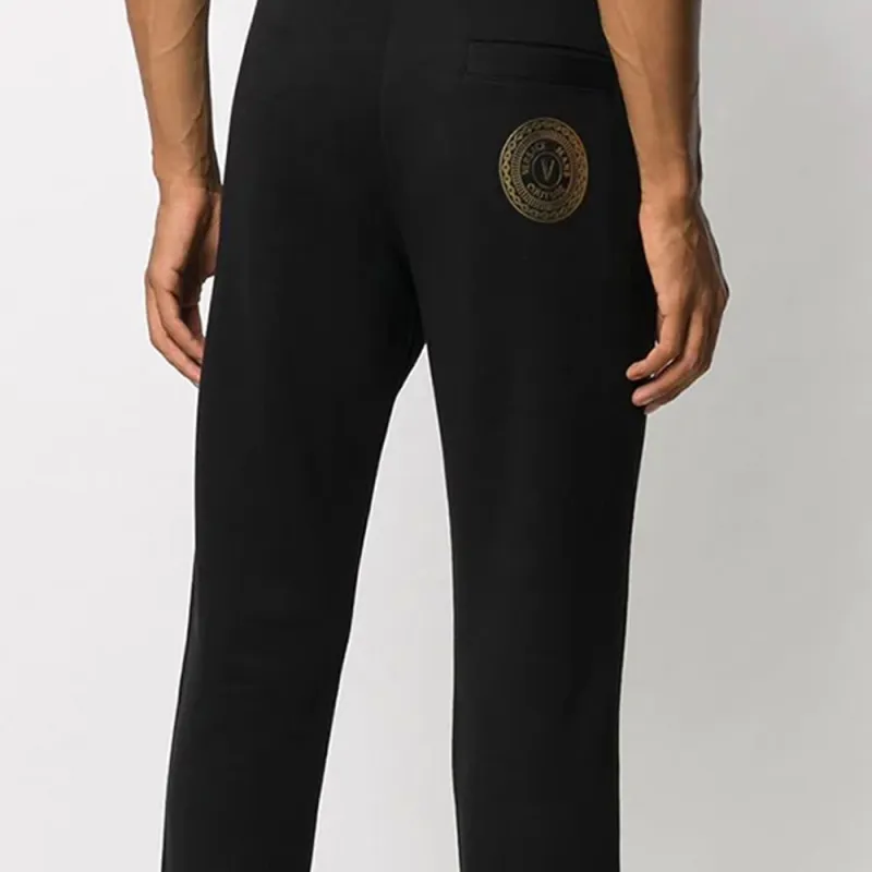 VERSACE JEANS COUTURE Sports Pants Men's Black-5