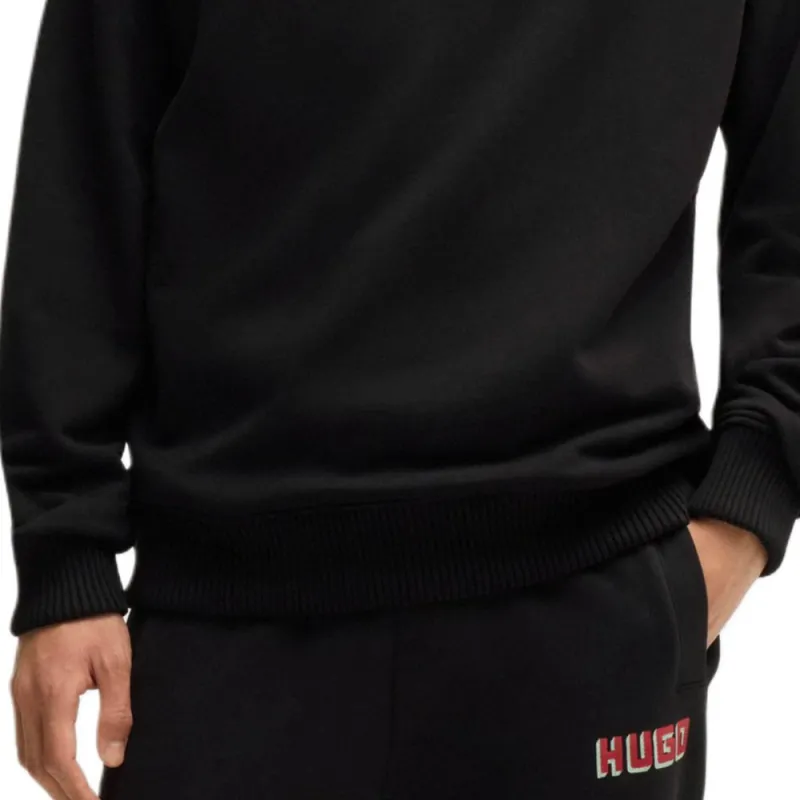 HUGO BOSS Logo print Cotton Sweatshirt-6