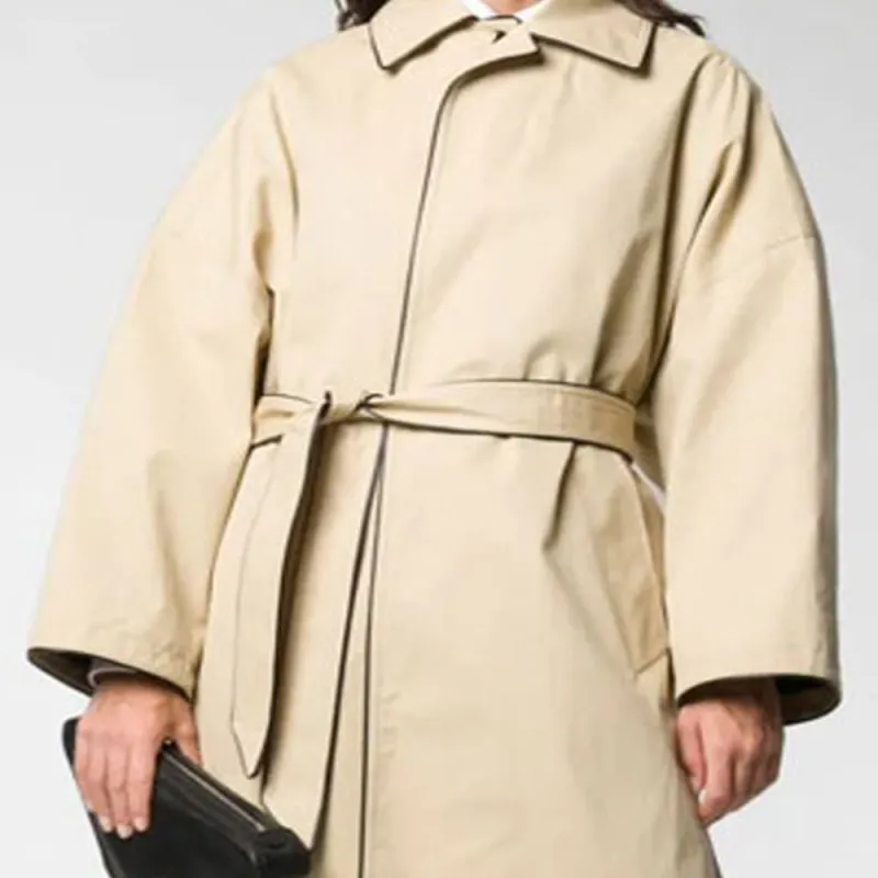 Balenciaga Coats Women's Beige-4