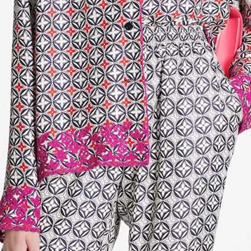 LOUIS VUITTON Jacket Women's Rose Red-5