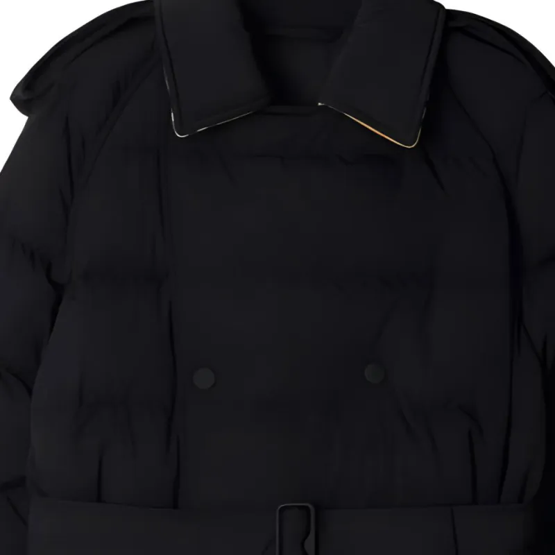 Burberry Belted Waist Quilted Puffer Coat-4
