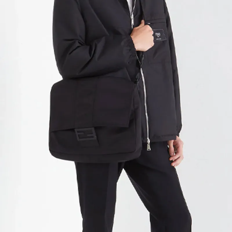 FENDI SS22 Puffer Jacket Men's Black-3